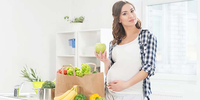 النظام الغذائي أثناء الحمل